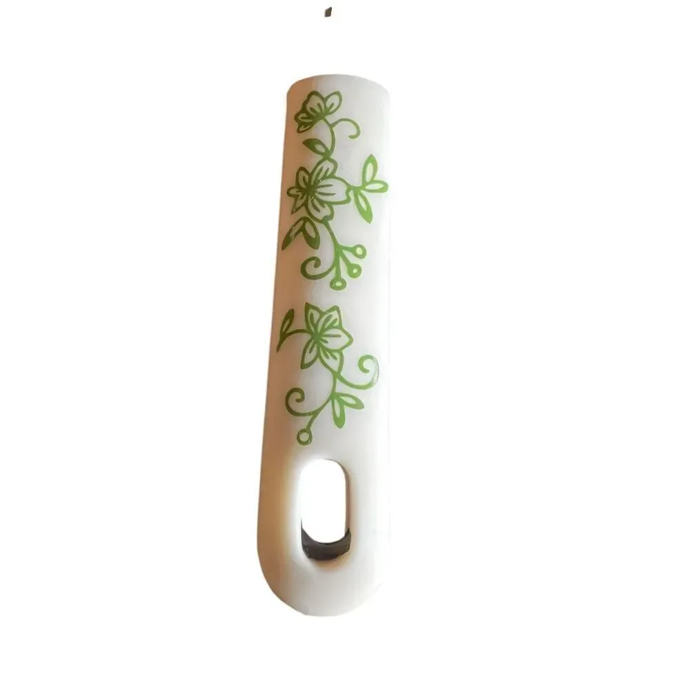 2 Temp-tations Presentable Ovenware by Tara Slotted Spoon Serving Green White
